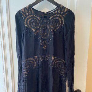 For Love and Lemons Black Lace Dress